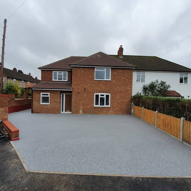 Resin Driveway Installation in Bedfordshire with Smooth and Durable Finish